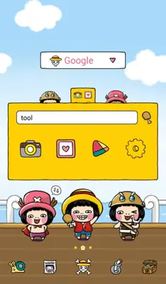 kongkong(sea king) dodol theme android App screenshot 2